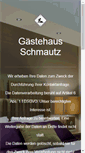 Mobile Screenshot of gaestehaus-schmautz.de